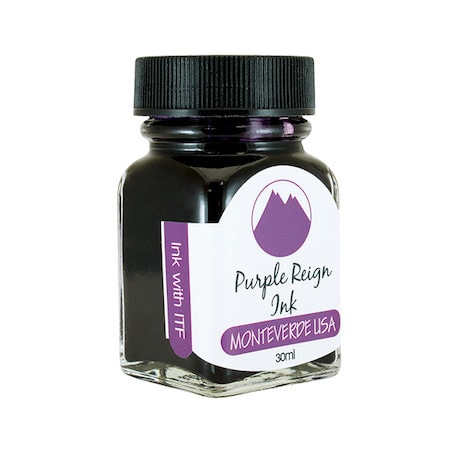 Load image into Gallery viewer, Monteverde 30ml Ink Bottle Purple Reign, Monteverde, Ink Bottle, monteverde-30ml-ink-bottle-purple-reign, G309, Ink &amp; Refill, Ink bottle, Monteverde, Monteverde Ink Bottle, Monteverde Refill, Pen Lovers, Purple, Cityluxe

