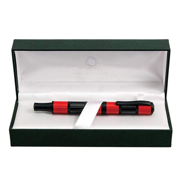 Load image into Gallery viewer, Monteverde Regatta Sport Fountain Pen Red, Monteverde, Fountain Pen, monteverde-regatta-sport-fountain-pen-red, Bullet Journalist, can be engraved, Monteverde Regatta, Pen Lovers, Red, Cityluxe
