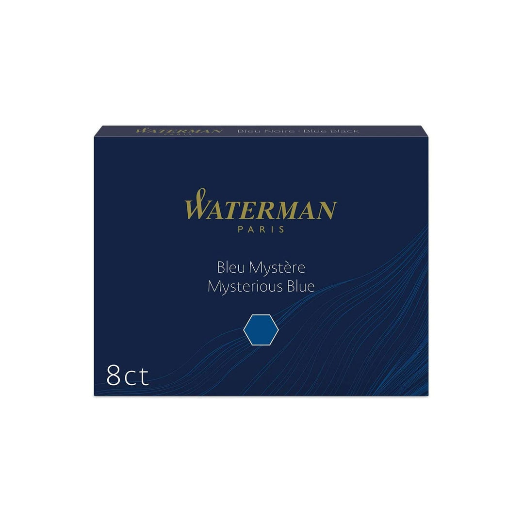 Waterman Long Standard Ink Cartridge Pack of 8 — cap detail