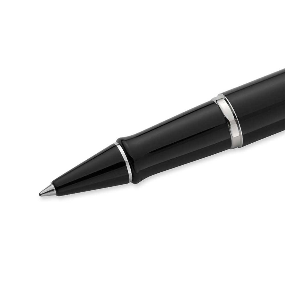 Waterman Expert3 Laque Black CT Rollerball Pen — barrel detail