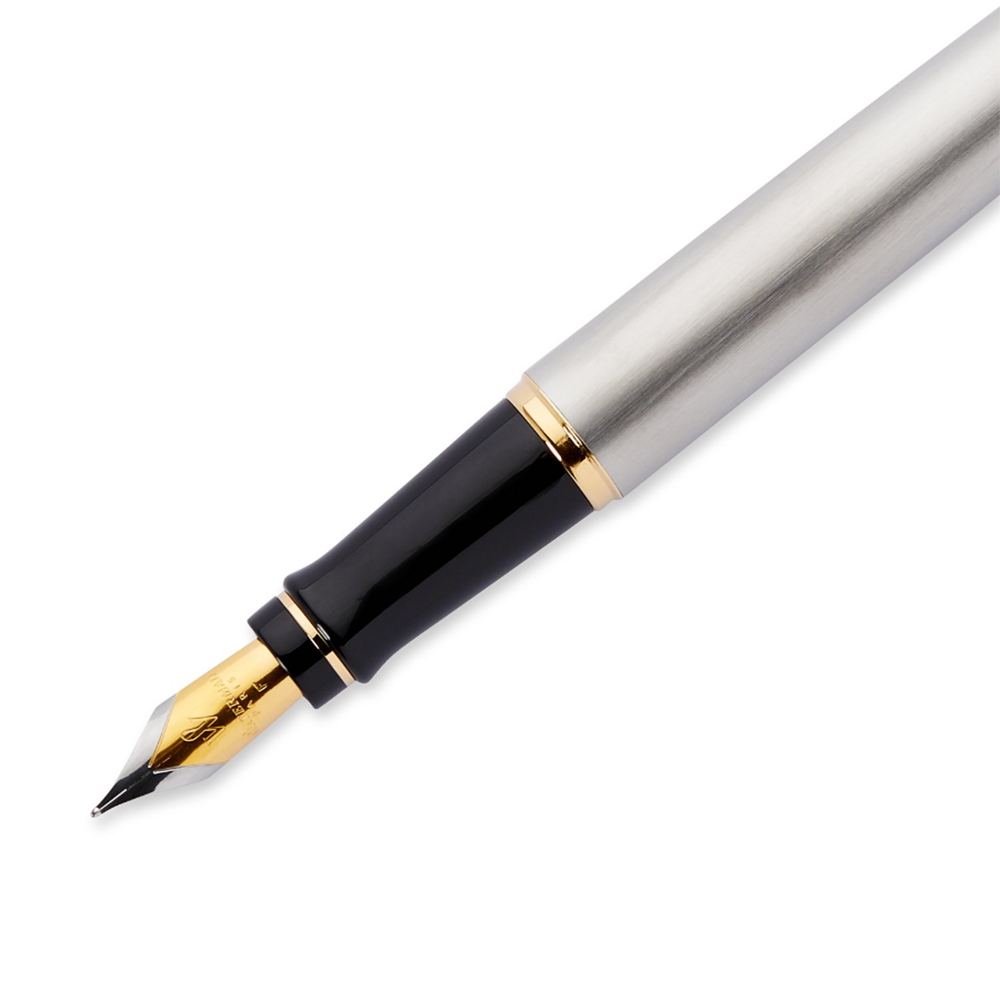 Waterman Expert3 Stainless Steel GT Fountain Pen — barrel detail
