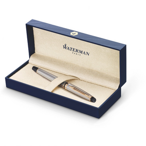 Waterman Expert3 Stainless Steel GT Fountain Pen, Waterman, Fountain Pen, waterman-expert3-stainless-steel-gt-fountain-pen, can be engraved, Silver, Cityluxe