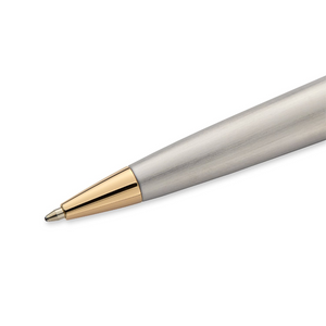 Waterman Expert3 Stainless Steel GT Ballpoint Pen, Waterman, Ballpoint Pen, waterman-expert3-stainless-steel-gt-ballpoint-pen, can be engraved, Silver, Cityluxe