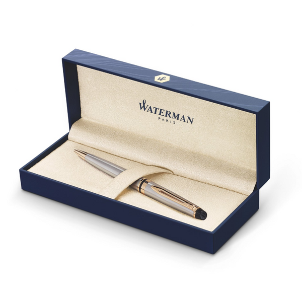 将图片加载到图库查看器，Waterman Expert3 Stainless Steel GT Ballpoint Pen, Waterman, Ballpoint Pen, waterman-expert3-stainless-steel-gt-ballpoint-pen, can be engraved, Silver, Cityluxe
