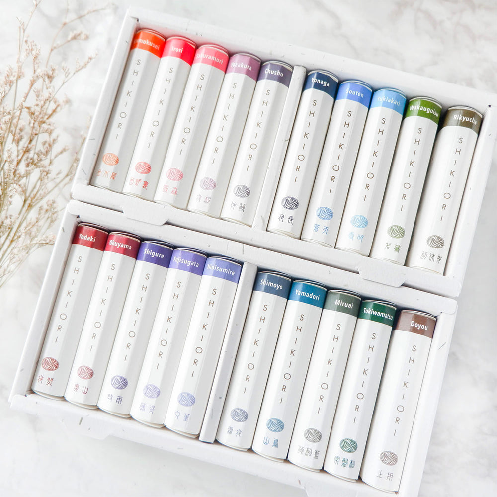 Sailor Limited Edition Shikiori Four Seasons Ink Cartridge (20-Piece Set), Sailor, Ink Cartridge, sailor-limited-edition-shikiori-four-seasons-ink-cartridge-20-piece-set, , Cityluxe