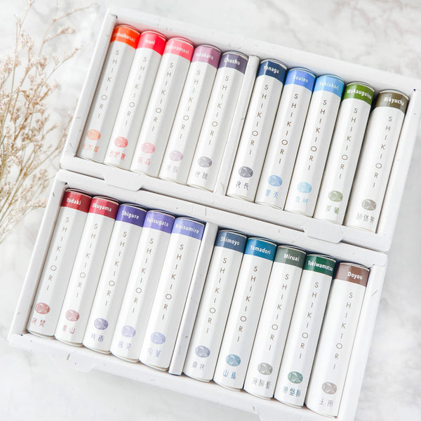 Load image into Gallery viewer, Sailor Limited Edition Shikiori Four Seasons Ink Cartridge (20-Piece Set), Sailor, Ink Cartridge, sailor-limited-edition-shikiori-four-seasons-ink-cartridge-20-piece-set, , Cityluxe
