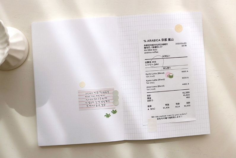 Suatelier Plain.69 Sticker — Suatelier decorative sticker — for journaling, planners and scrapbooking, at Cityluxe Singapore