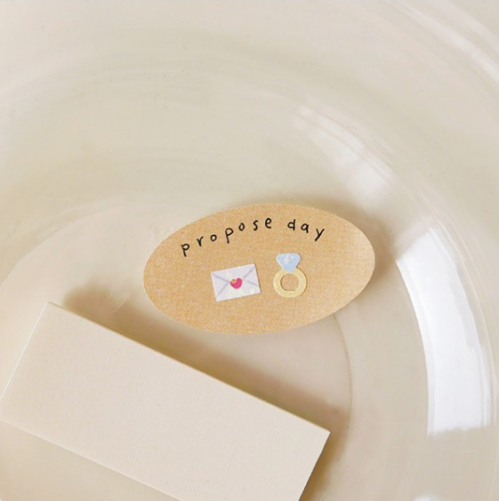 Suatelier Sticker Mini Series in Deco.12 Wedding — Suatelier decorative sticker — for journaling, planners and scrapbooking, at Cityluxe Singapore