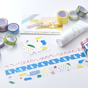 Hitotoki Soda Transparent Masking Tape Tulips, Hitotoki, Masking Tape, hitotoki-soda-transparent-masking-tape-tulips, , Cityluxe