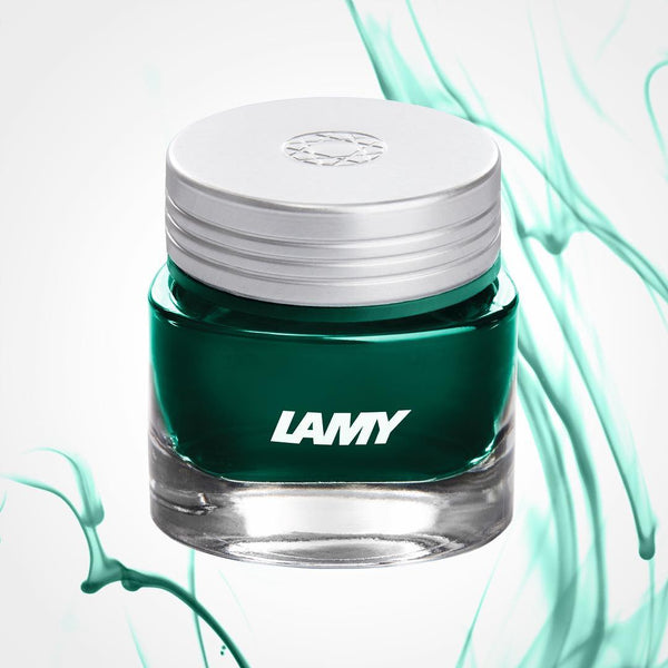 Load image into Gallery viewer, Lamy T53 30ml Crystal Ink Bottle, Lamy, Ink Bottle, lamy-t53-30ml-crystal-ink-bottle, Blue, Brown, Green, Grey, Ink &amp; Refill, Inktober22, Pink, Red, Cityluxe
