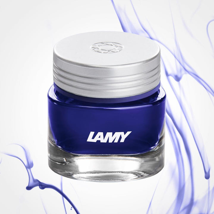 Lamy T53 30ml Crystal Ink Bottle, Lamy, Ink Bottle, lamy-t53-30ml-crystal-ink-bottle, Blue, Brown, Green, Grey, Ink &amp; Refill, Inktober22, Pink, Red, Cityluxe