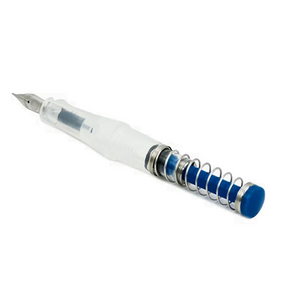 TWSBI GO Fountain Pen Sapphire, TWSBI, Fountain Pen, twsbi-go-fountain-pen-sapphire, Blue, Bullet Journalist, can be engraved, Clear, demonstrator, Pen Lovers, TWSBI GO, Cityluxe