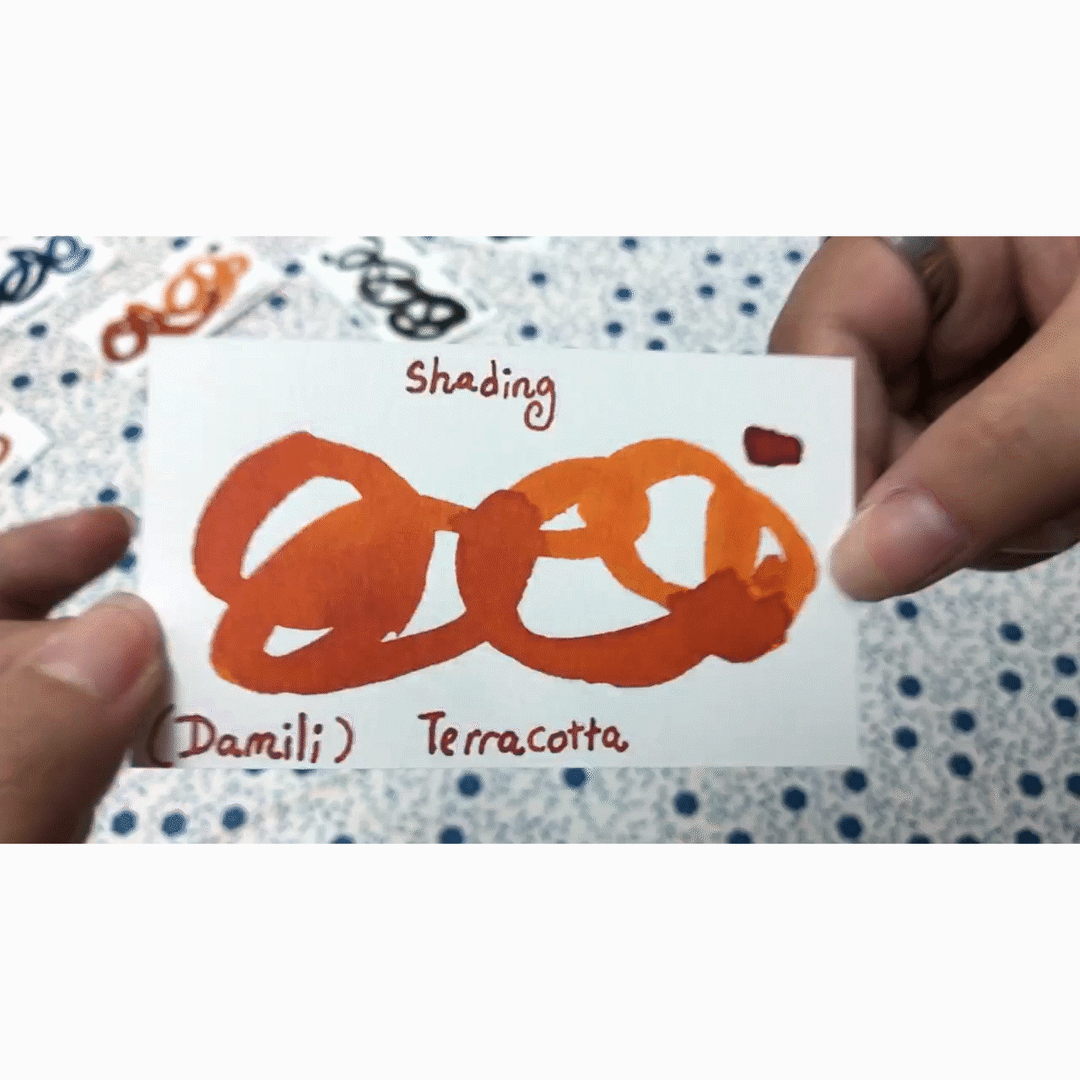 Vinta Inks 30ml Ink Bottle Terracotta (Damili 1572), Vinta Inks, Ink Bottle, vinta-inks-30ml-ink-bottle-terracotta-damili-1572, Inktober22, Orange, shading, Cityluxe