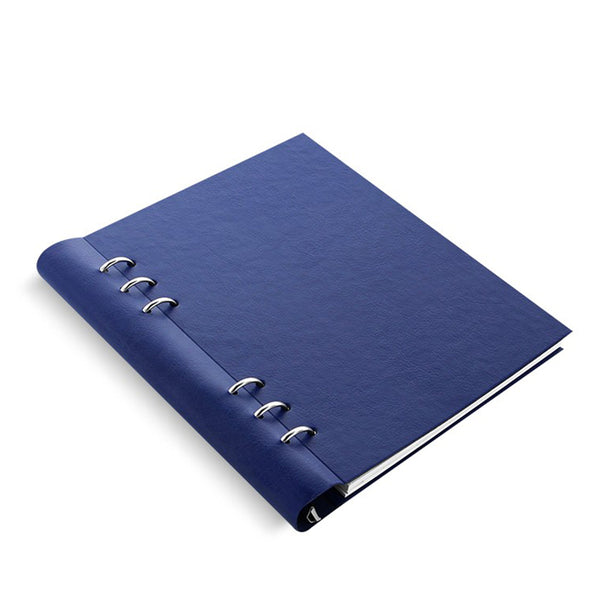 Load image into Gallery viewer, Filofax A5 Clipbook Classic Navy, FILOFAX, Notebook, filofax-a5-clipbook-classic-navy, Blue, Ruled, Cityluxe
