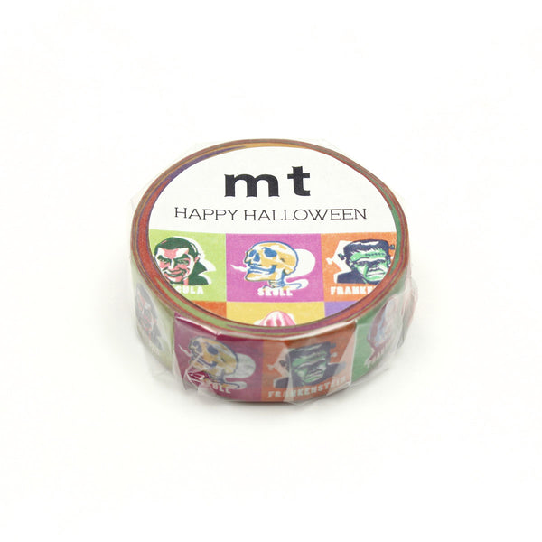 Load image into Gallery viewer, MT Halloween 2019 Washi Tape Halloween Characters, MT Tape, Washi Tape, mt-halloween-2019-washi-tape-halloween-characters, dc, MT 2019 AW, Qty, Red, seasonal, Washi Tape, Cityluxe
