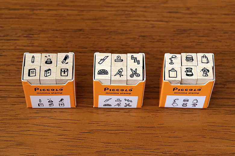 Plain Stationery Minimo Stamp Set - Ruler and knife, Plain Stationery, Stamp, plain-stationery-minimo-stamp-set-ruler-and-knife, Stamp, Cityluxe