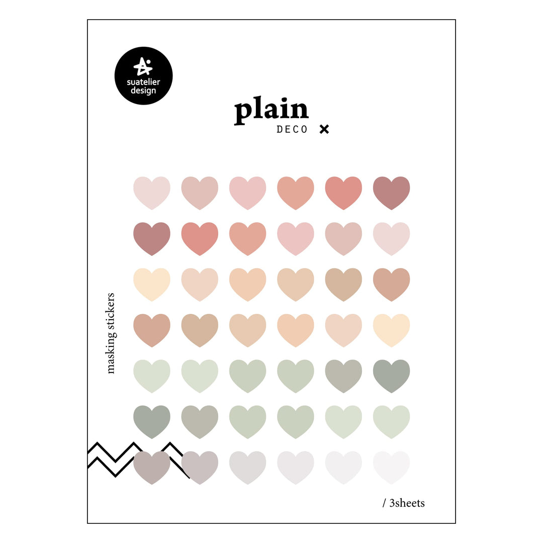 Suatelier Plain.52 Sticker, Suatelier, Sticker, suatelier-plain-52-sticker, , Cityluxe