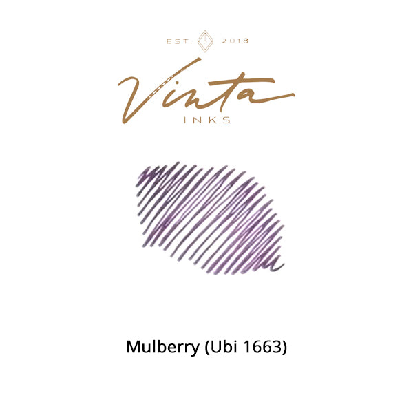 Vinta Inks 30ml Ink Bottle Mulberry (Ubi 1663), Vinta Inks, Ink Bottle, vinta-inks-30ml-ink-bottle-mulberry-ubi-1663, Inktober22, Purple, Cityluxe