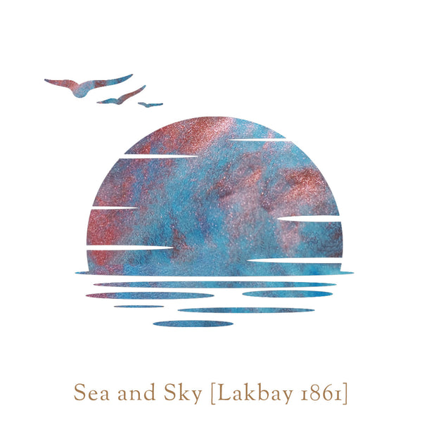이미지를 갤러리 뷰어에 로드 , Vinta Inks 30ml Ink Bottle Sea and Sky (Lakbay 1861), Vinta Inks, Ink Bottle, vinta-inks-30ml-ink-bottle-sea-and-sky-lakbay-1861, Blue, Fairytale, Inktober22, Red, shimmering, Cityluxe
