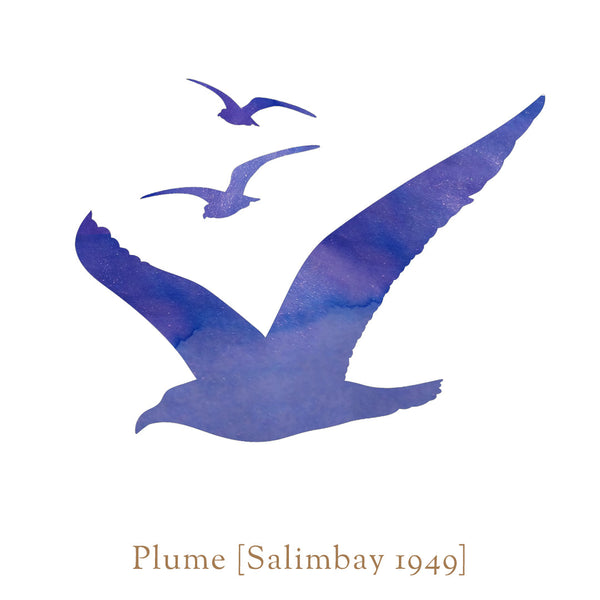 Load image into Gallery viewer, Vinta Inks 30ml Ink Bottle Plume (Salimbay 1949), Vinta Inks, Ink Bottle, vinta-inks-30ml-ink-bottle-plume-salimbay-1949, Blue, Fairytale, Inktober22, Purple, shimmering, Cityluxe
