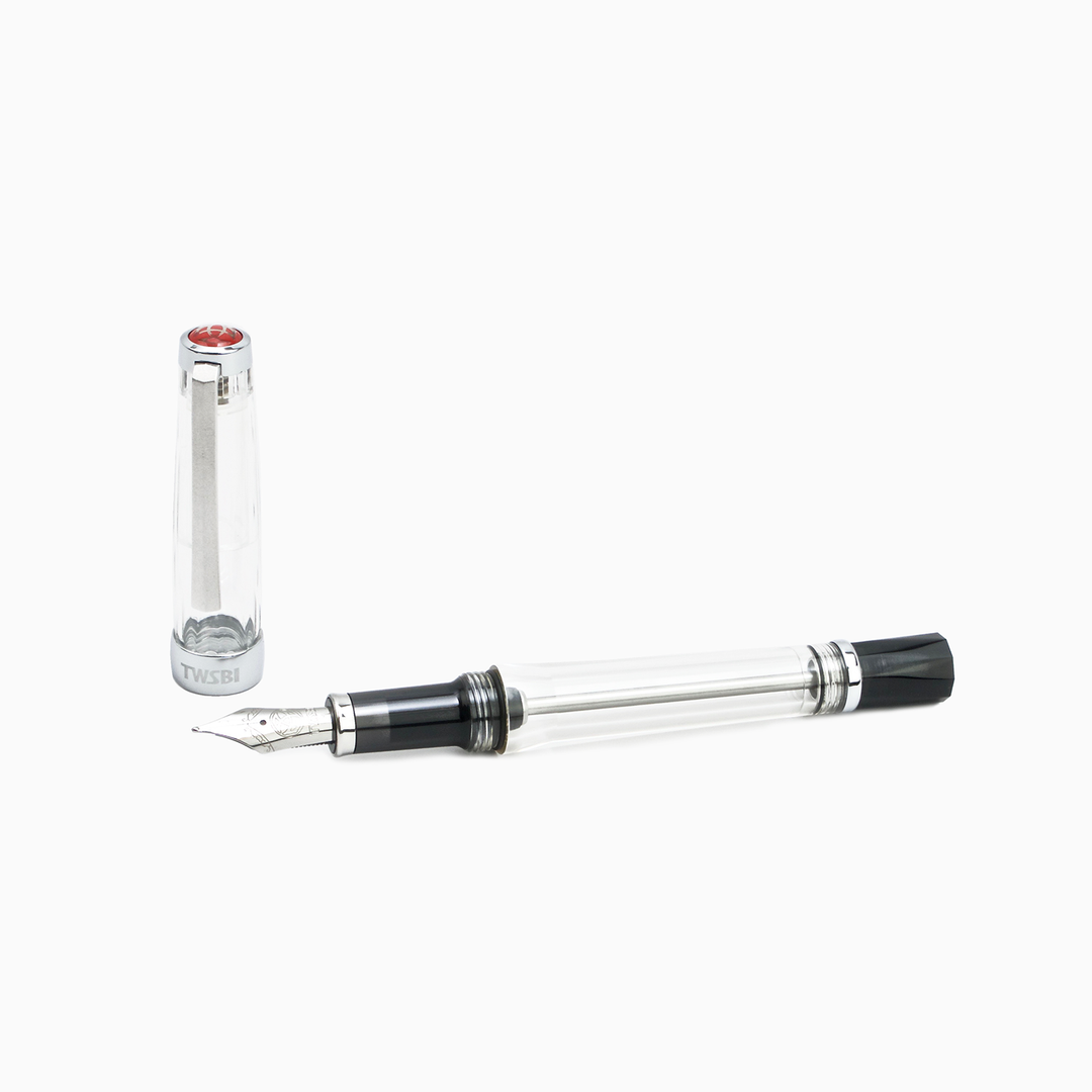 TWSBI Vac700R Fountain Pen, TWSBI, Fountain Pen, twsbi-vac700r-fountain-pen, Bullet Journalist, can be engraved, Clear, demonstrator, Pen Lovers, Cityluxe