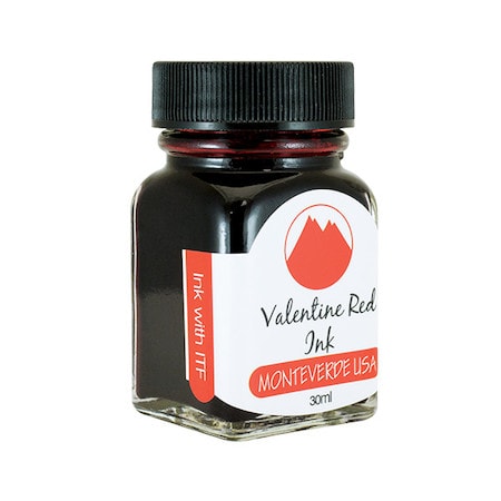 Monteverde 30ml Ink Bottle Valentine Red, Monteverde, Ink Bottle, monteverde-30ml-ink-bottle-valentine-red, G309, Ink & Refill, Ink bottle, Monteverde, Monteverde Ink Bottle, Monteverde Refill, Pen Lovers, Red, Cityluxe