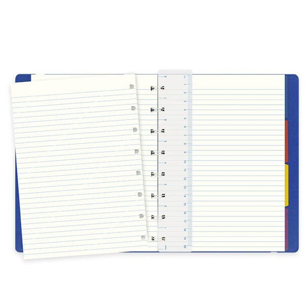 이미지를 갤러리 뷰어에 로드 , Filofax A5 Notebook Classic Blue, FILOFAX, Notebook, filofax-a5-notebook-classic-blue, Blue, Ruled, Cityluxe
