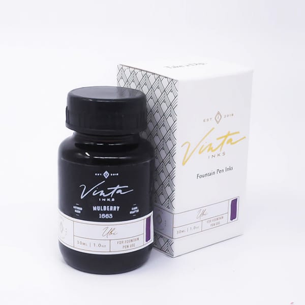 Load image into Gallery viewer, Vinta Inks 30ml Ink Bottle Mulberry (Ubi 1663), Vinta Inks, Ink Bottle, vinta-inks-30ml-ink-bottle-mulberry-ubi-1663, Inktober22, Purple, Cityluxe
