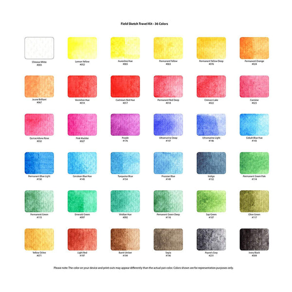 画像をギャラリービューアに読み込む, Sakura Koi Water Colors, Functional Case Set, 36-color set with WaterBrush, Sakura, Painting Supplies, sakura-koi-water-colors-functional-case-set-36-color-set-with-waterbrush, Multicolour, Sakura Pen, Cityluxe
