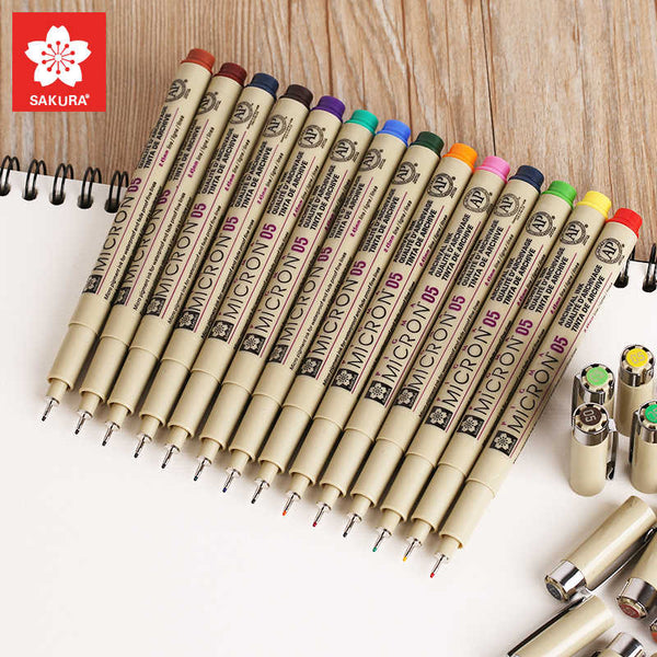 画像をギャラリービューアに読み込む, Sakura Pigma Micron 05 Set of 16, Sakura, Markers &amp; Felt Tip Pens, sakura-pigma-micron-05-set-of-16, Multicolour, Sakura Pen, Sakura Pigma, Cityluxe
