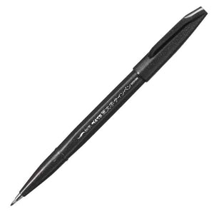 Pentel Brush Sign Pen (Fude Black) Fine, Pentel, Brush Pen, pentel-brush-sign-pen-fude-black-fine, Black, Bullet Journalist, For Students, pen under $30, sign pen fude black, Cityluxe
