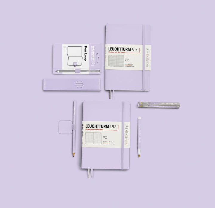 Leuchtturm1917 Drehgriffel Ballpoint Pen Lilac, Leuchtturm1917, Ballpoint Pen, leuchtturm1917-drehgriffel-ballpoint-pen-lilac, can be engraved, Drehgriffel pen, Purple, Smooth Colours, Cityluxe