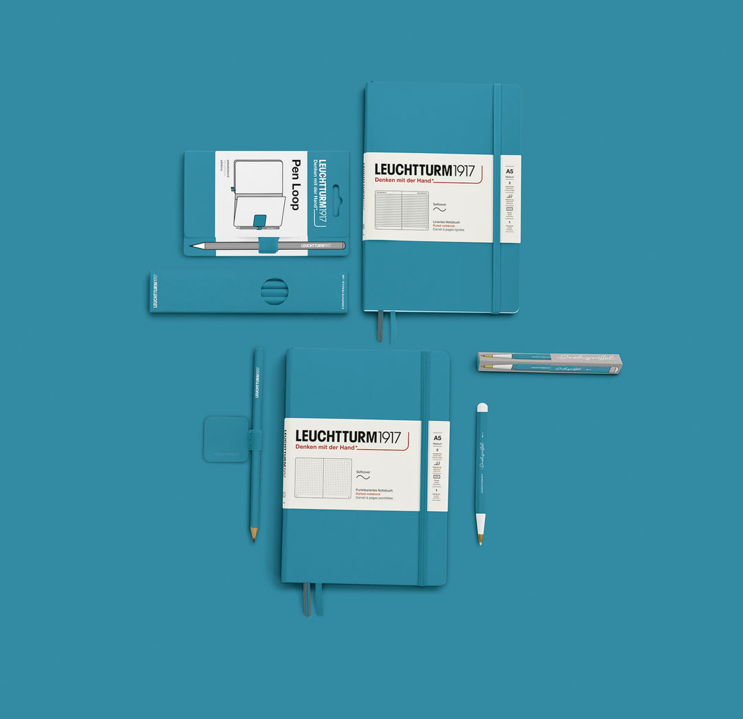 Leuchtturm1917 Drehgriffel Ballpoint Pen Ocean, Leuchtturm1917, Ballpoint Pen, leuchtturm1917-drehgriffel-ballpoint-pen-ocean, Blue, can be engraved, Drehgriffel pen, Smooth Colours, Cityluxe