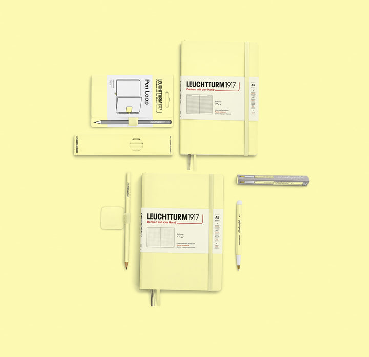 Leuchtturm1917 Drehgriffel Ballpoint Pen Vanilla, Leuchtturm1917, Ballpoint Pen, leuchtturm1917-drehgriffel-ballpoint-pen-vanilla, can be engraved, Drehgriffel pen, Smooth Colours, Yellow, Cityluxe