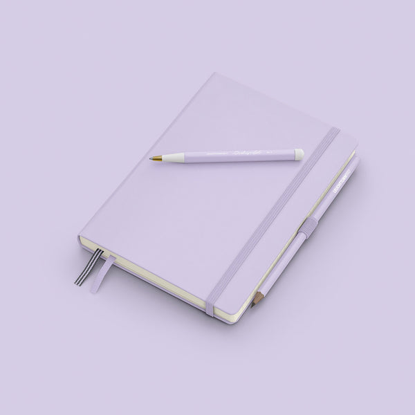 Load image into Gallery viewer, Leuchtturm1917 Hardcover A5 Medium Notebook Lilac - Dotted, Leuchtturm1917, Notebook, leuchtturm1917-hardcover-a5-medium-notebook-lilac-dotted, Dotted, Purple, Smooth Colours, Cityluxe
