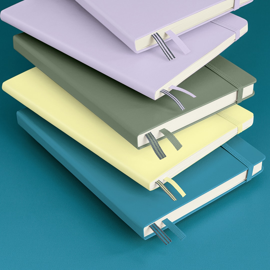 Leuchtturm1917 Hardcover A5 Medium Notebook Olive - Ruled, Leuchtturm1917, Notebook, leuchtturm1917-hardcover-a5-medium-notebook-olive-ruled, Green, Ruled, Smooth Colours, Cityluxe