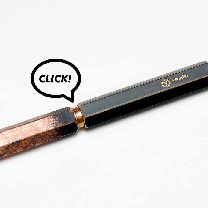 Pre-order Ystudio YAKIHAKU Rollerball Pen (Limited Edition Crafts), Ystudio, Rollerball Pen, ystudio-yakihaku-rollerball-pen-limited-crafts-edition, Gold, Cityluxe