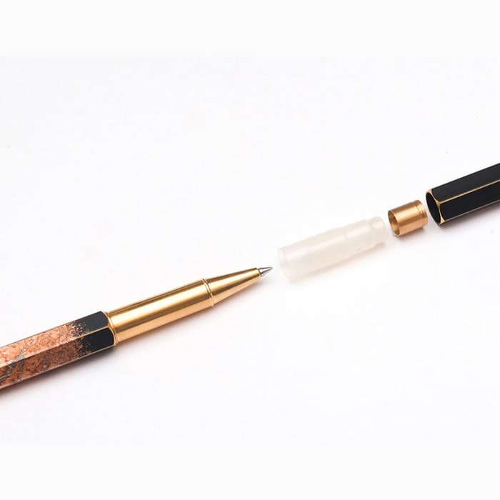 Pre-order Ystudio YAKIHAKU Rollerball Pen (Limited Edition Crafts), Ystudio, Rollerball Pen, ystudio-yakihaku-rollerball-pen-limited-crafts-edition, Gold, Cityluxe