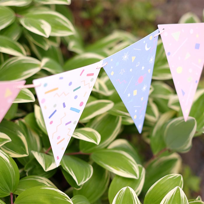 D'Won Bunting Party Flag, D'Won, Bunting, dwon-3d-card-bunting-party-flag, , Cityluxe