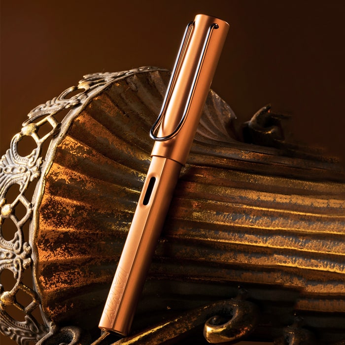 Lamy AL-Star Fountain Pen Bronze, Lamy, Fountain Pen, lamy-al-star-fountain-pen-bronze, al-star, Brown, can be engraved, Z27, Cityluxe