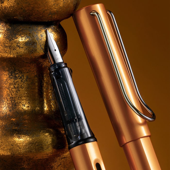 Lamy AL-Star Fountain Pen Bronze, Lamy, Fountain Pen, lamy-al-star-fountain-pen-bronze, al-star, Brown, can be engraved, Z27, Cityluxe