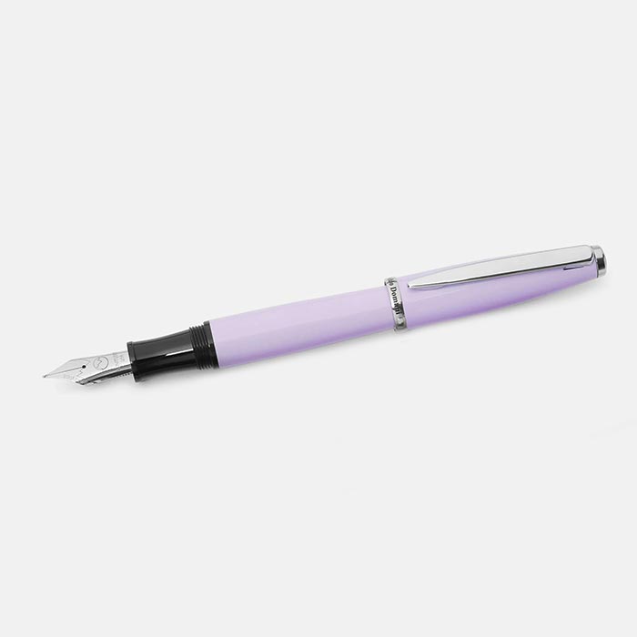 Monteverde Aldo Domani Fountain Pen Lavender Medium — engraving example