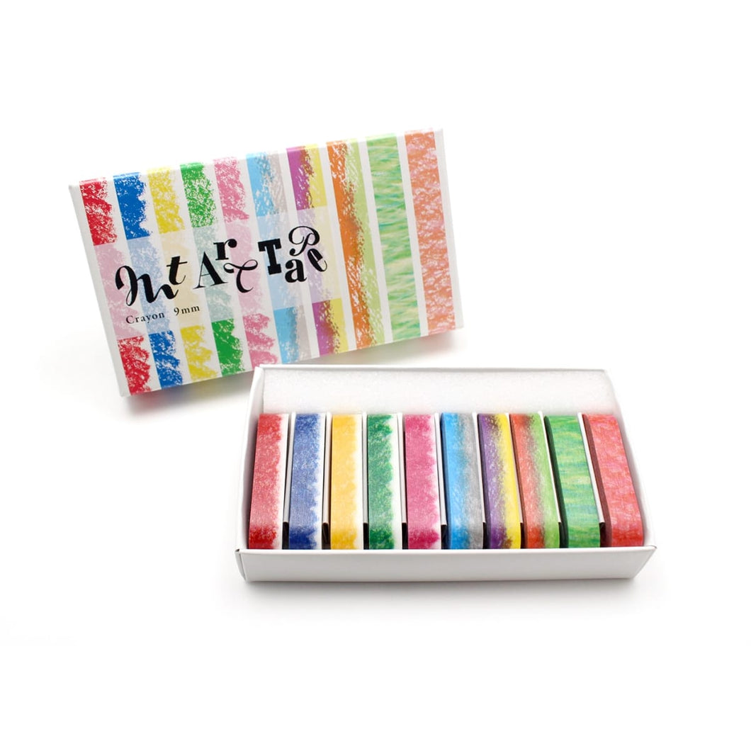 MT Art Washi Tape Crayon 9mm, MT Tape, Washi Tape, mt-art-tape-crayon-9mm-mtart04, dc, For Crafters, Qty, washi tape, Cityluxe