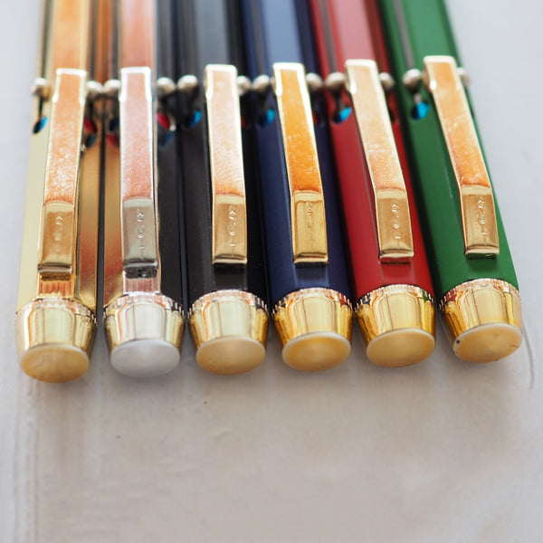 画像をギャラリービューアに読み込む, Luxo Metallico Multicolour Pen Shiny Gold, Luxo, Ballpoint Pen, luxo-metallico-multicolour-pen-shiny-gold, can be engraved, Gold, Cityluxe
