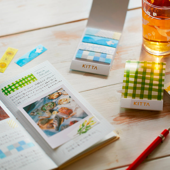 KITTA Washi Tape Palette — applied on surface