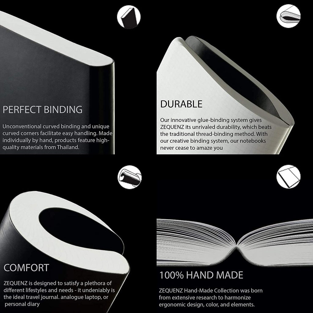 Zequenz Signature Classic Notebook A7, Zequenz, Notebook, zequenz-signature-classic-notebook-a7, , Cityluxe