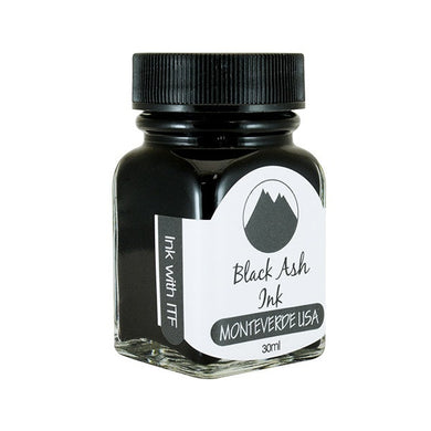 Monteverde 30ml Ink Bottle Black Ash, Monteverde, Ink Bottle, monteverde-30ml-ink-bottle-black-ash, Black, G309, Ink & Refill, Ink bottle, Monteverde, Monteverde Ink Bottle, Monteverde Refill, Pen Lovers, Cityluxe