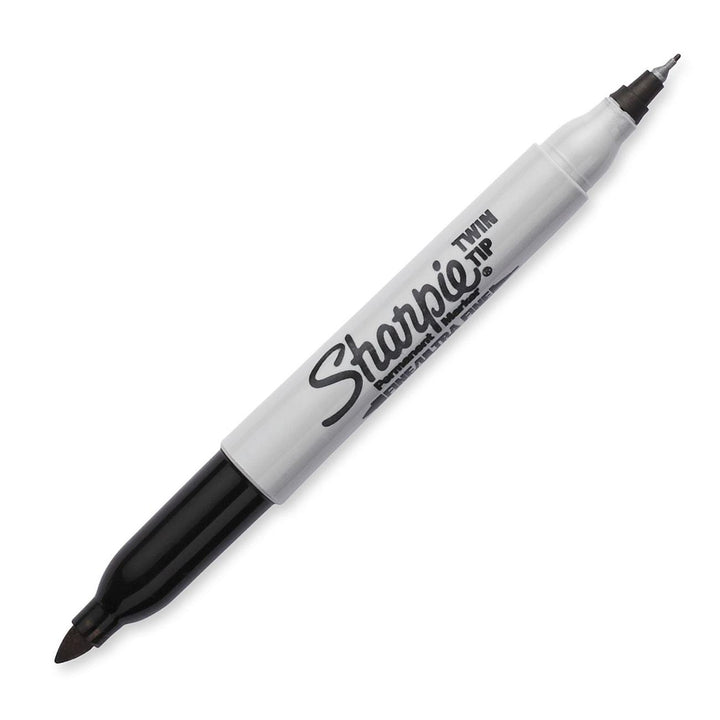 Sharpie Twin Tip Permanent Markers Assorted Set of 4 — in use