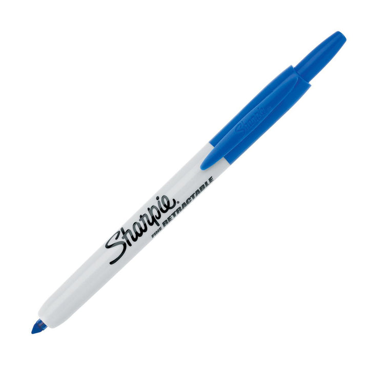 Sharpie Retractable Permanent Marker — in use