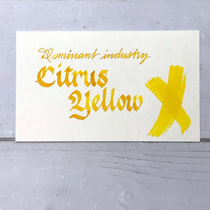 Dominant Industry Standard 25ml Ink Bottle Citrus Yellow 102